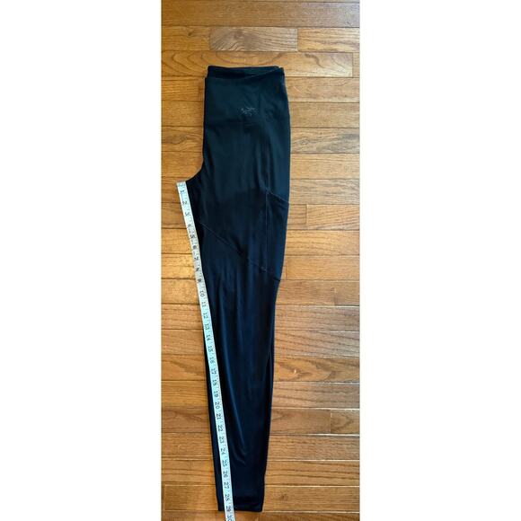 Arc'teryx Women's base layer leggings Black Large with side pockets - Picture 6 of 10